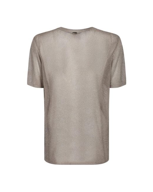 Herno Gray T-Shirts