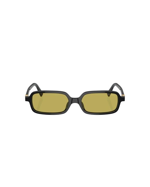 Miu Miu Yellow Sunglasses