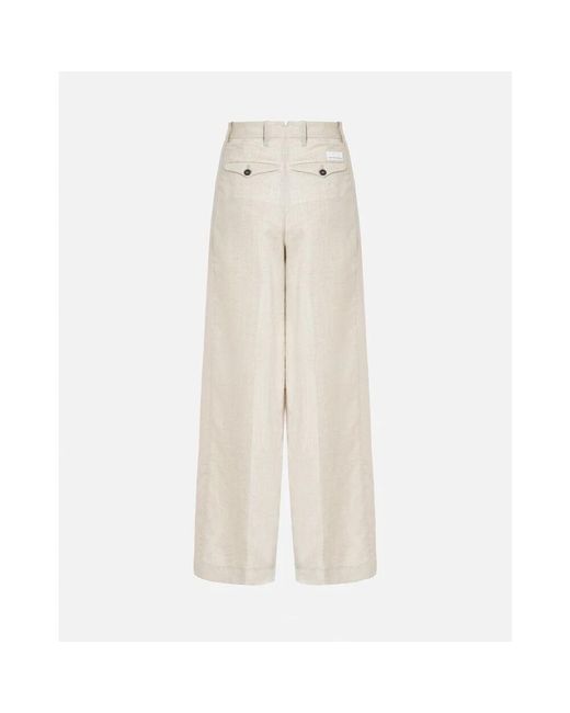 Wide Trousers Nine:inthe:morning de color White