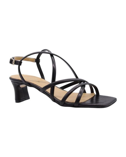 CTWLK Black High Heel Sandals