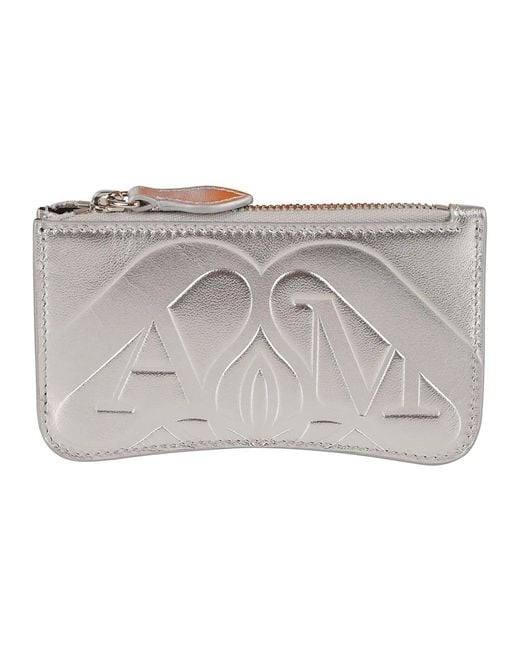 Alexander McQueen Gray Wallets & Cardholders