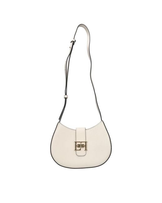 Elisabetta Franchi Natural Shoulder Bags