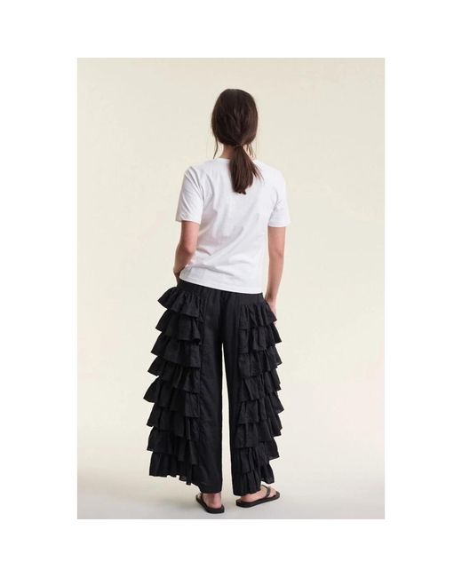 Bitte Kai Rand Black Wide Trousers