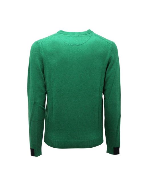 Round-Neck Knitwear Sun 68 pour homme en coloris Green