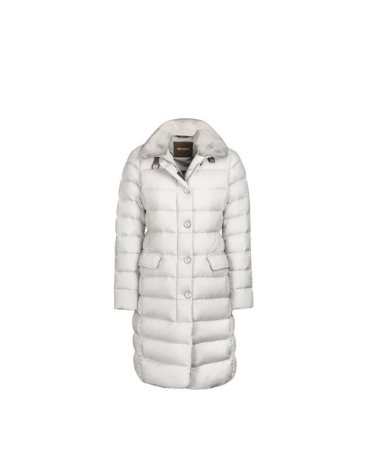Down Coats di Moorer in Metallic
