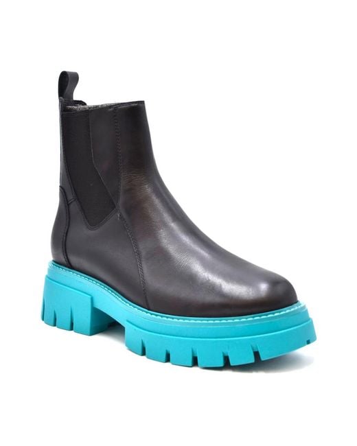 Ash Blue Chelsea Boots
