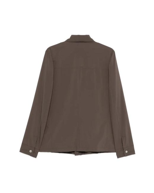 Barba Napoli Brown Light Jackets for men