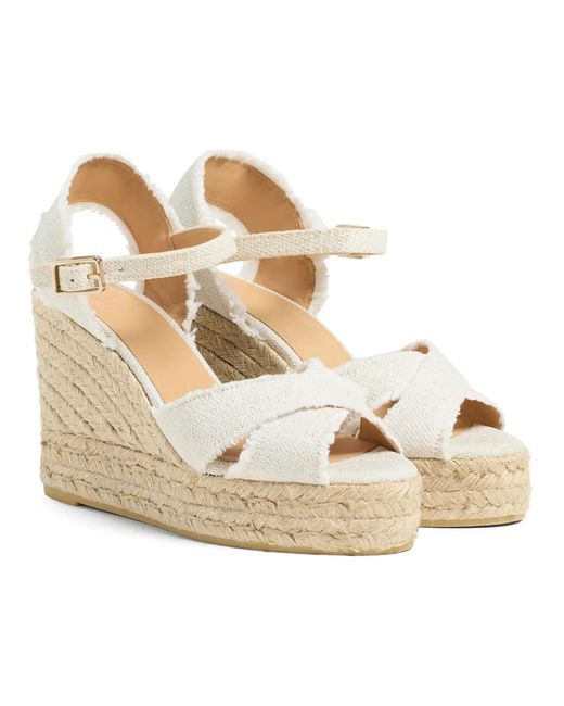Castaner Metallic Wedges