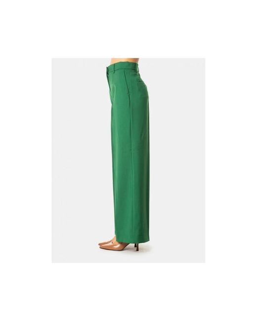 Weekend by Maxmara Wide Trousers in het Green