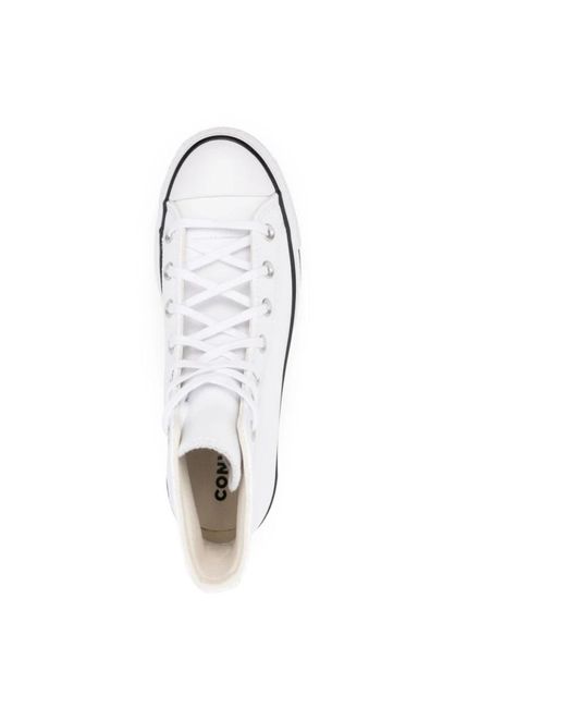 Converse Weiße sneakers mit streifendetails in White für Herren