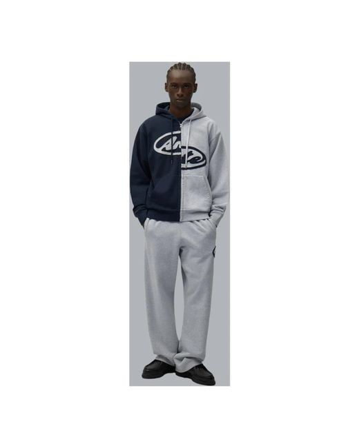 Arte' Blue Zip-Throughs for men