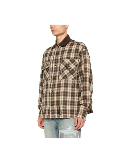 Palm Angels Brown Light Jackets for men