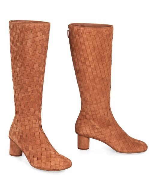 Bottega Veneta Brown Heeled Boots