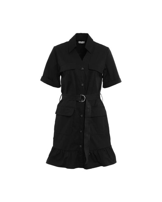 Liu Jo Black Shirt Dresses