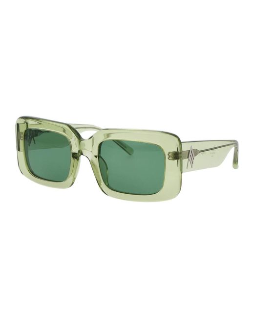 The Attico Green Stylische jorja sonnenbrille für den sommer