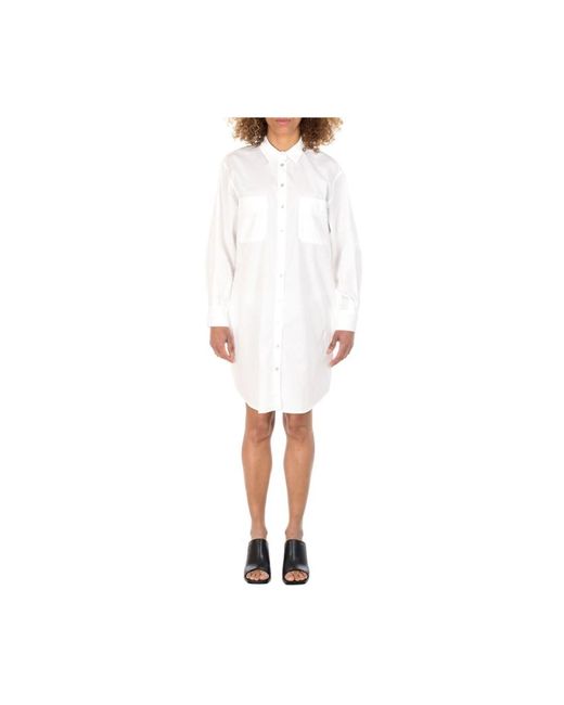 Marella White Shirt dresses