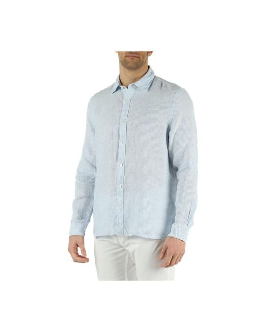 North Sails Blue Casual Shirts for men