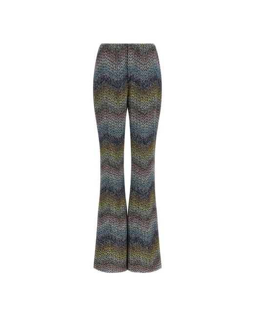 Missoni Gray Wide Trousers