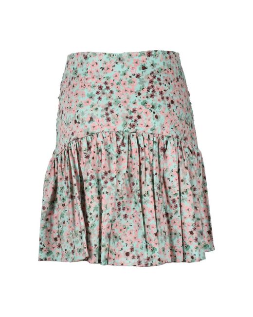 WEILI ZHENG Multicolor Short Skirts