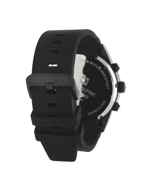 Watches Swiss Alpine Military en coloris Black
