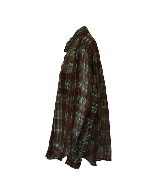 Dries Van Noten Green Shirts