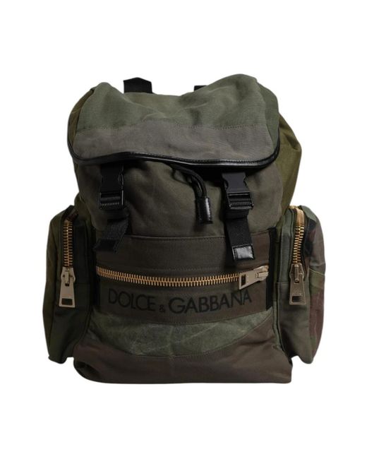 Backpacks di Dolce & Gabbana in Black da Uomo