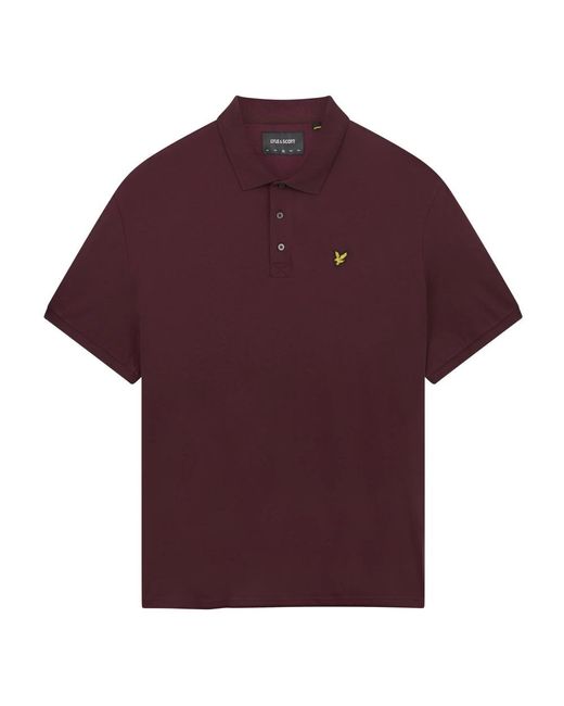 Lyle & Scott Purple Polo Shirts for men
