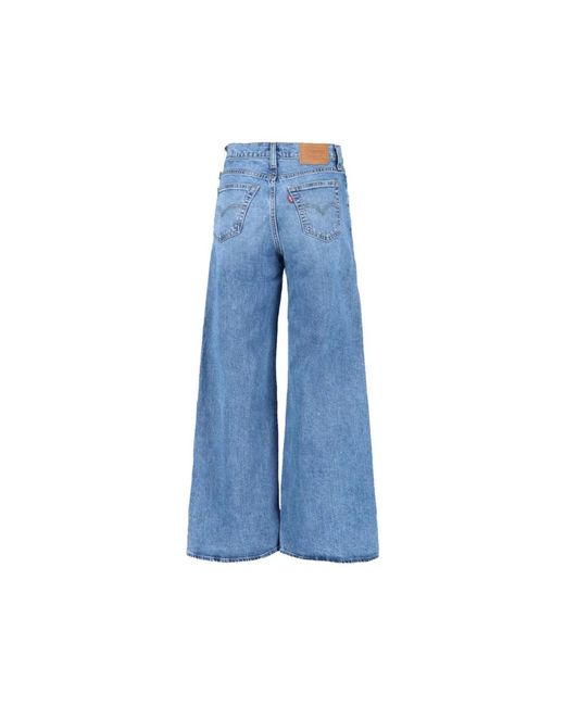 Levi's Wide Jeans in het Blue