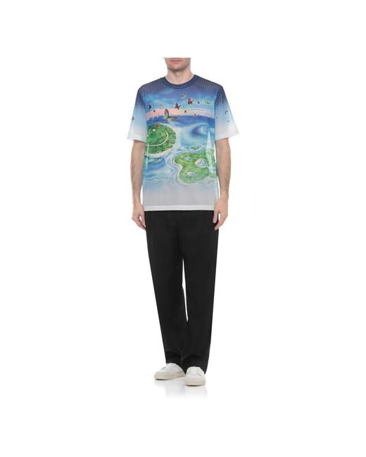 Casablanca Blue T-Shirts for men