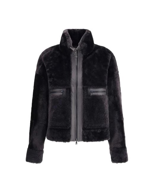 Faux Fur & Shearling Jackets Brunello Cucinelli en coloris Black