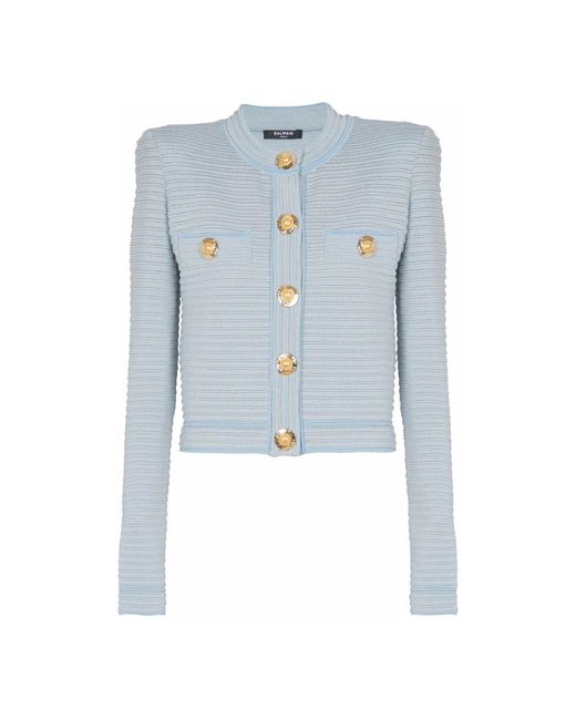Balmain Cardigans in het Blue