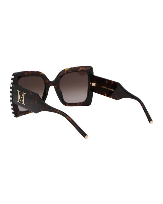 Accessories > sunglasses Carolina Herrera en coloris Black