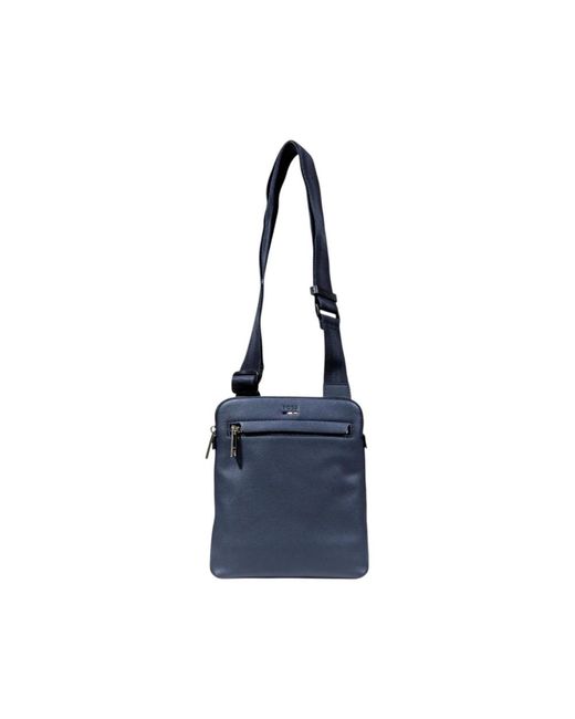 HUGO Stilvolle Blaue Schultertasche Mit Mehreren Taschen in Blue für Herren