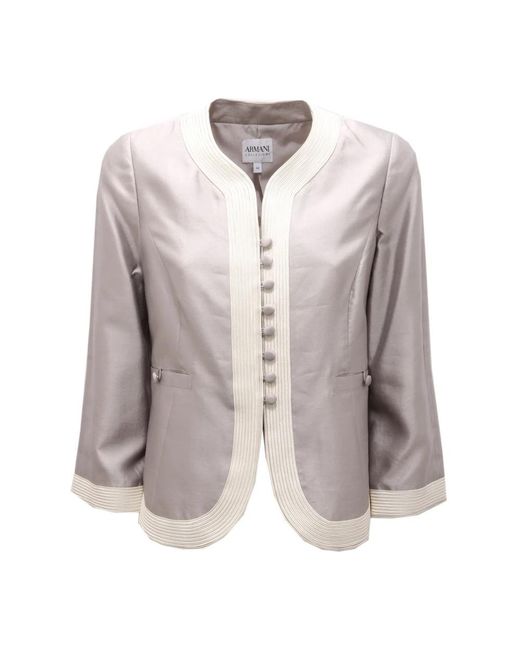 Armani Gray Light Jackets