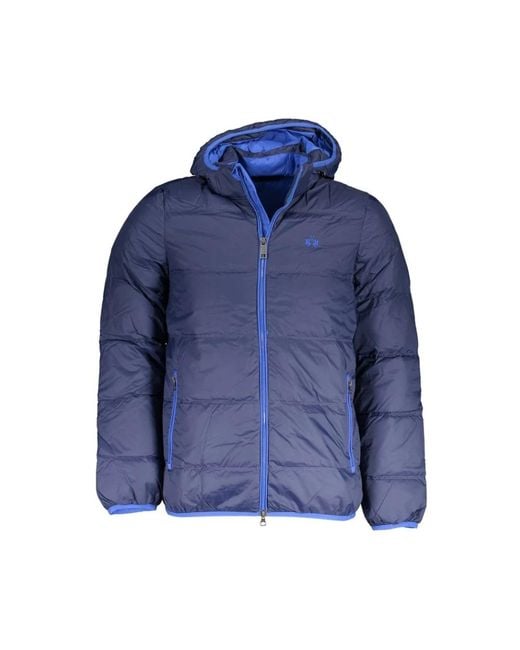 La Martina Men's Blue Winter Jackets
