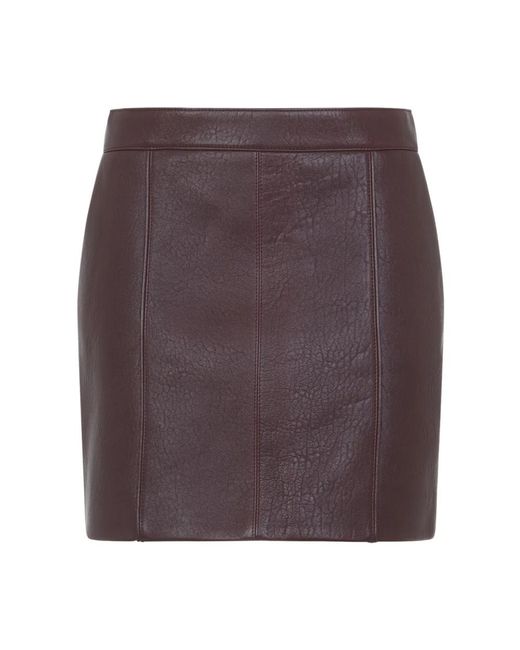 Chloé Purple Leather Skirts