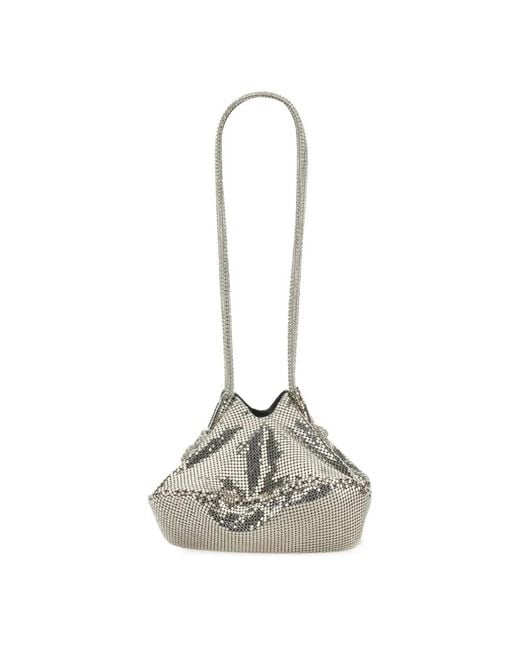 Kara Metallic Shoulder Bags