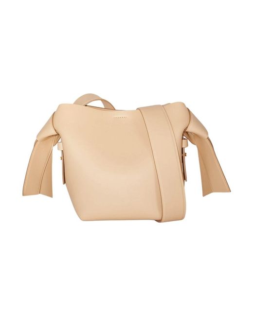 Acne Shoulder Bags in het Natural