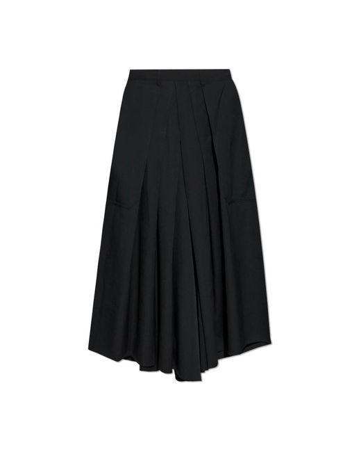 Wide Trousers Yohji Yamamoto de hombre de color Black