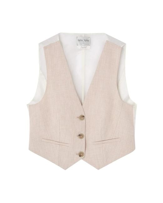 Forte Forte Natural Waistcoats