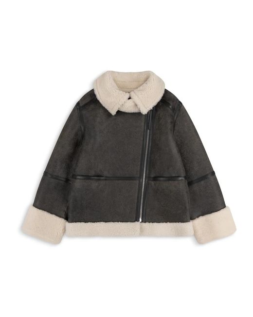 Faux Fur & Shearling Jackets di Axel Arigato in Black