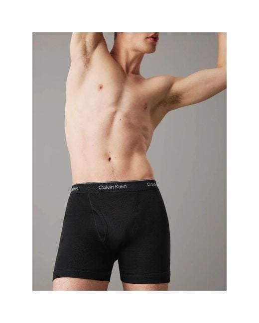 Bottoms Calvin Klein de hombre de color Black