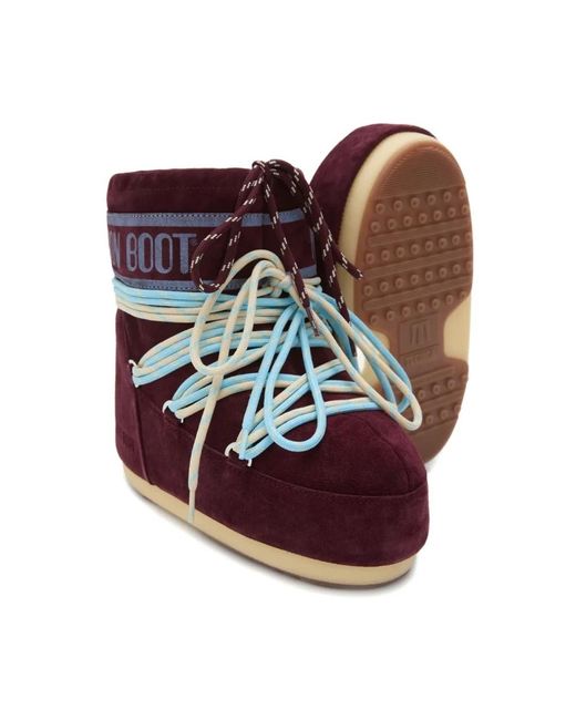 Moon Boot Winter Boots in het Red