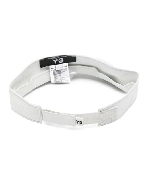 Y-3 White Visor Clima Y3