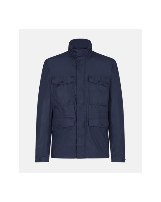 Save The Duck Blue Light Jackets for men