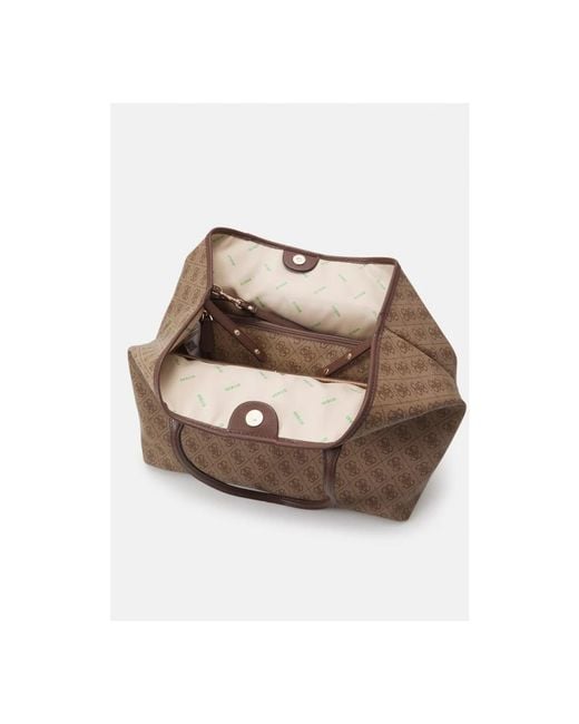 Guess Brown Shopping Bags