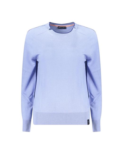North Sails Blue Round-Neck Knitwear