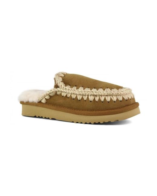 Slippers Mou de color Natural