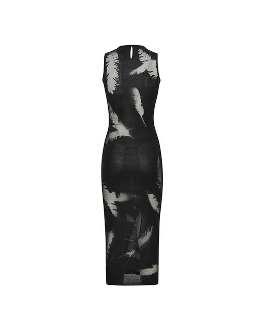 McQueen Black Maxi Dresses