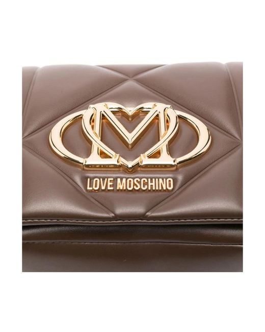 Love Moschino Cross Body Bags in het Brown